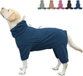 Dog Pajamas for Large Dogs,Extra Large Stretch, Suitable for Adult, Medium-Sized Dogs, Large Pet Jumpsuit Four-Legged Dog Clothes, Pet Clothing. (Blue, 6XL)