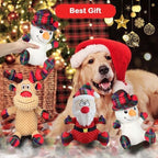 3 Pack Dog Christmas Squeak Toys, Plush Squeaky Medium & Small Dog Chew Toys, Stuffed Squeaky Toys for Dogs Puppy - Funny Cute Dog for Dog Birthday - Image 7