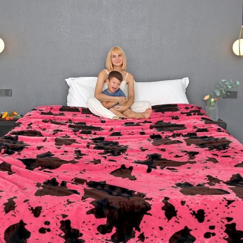 Pink Blanket King Size, 90x108inches - Image 4