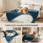 Luciphia Waterproof Blanket for Twin Bed Reversible Fleece Couch Cover - Image 4