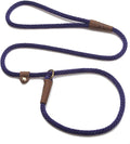 Mendota Pet Slip Leash - Dog Lead and Collar Combo - Made in The USA - Purple, 3/8 in x 6 ft - for Small/Medium Breeds