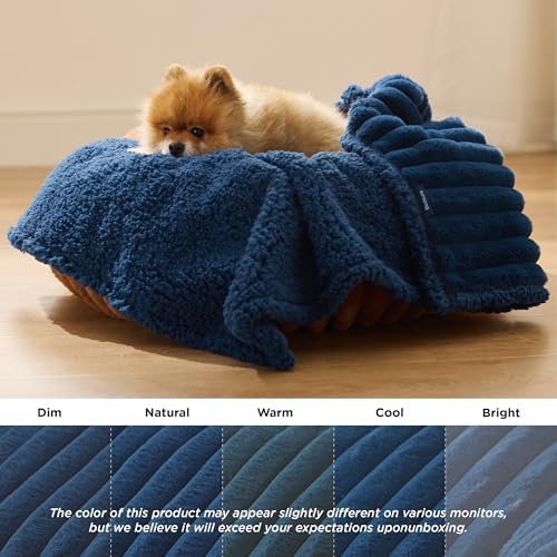 Bedsure ComfyFleece® Waterproof Dog Blankets for Small Dogs,25x35 - Image 5