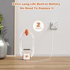 Interactive cat toy, Electric cat teaser, Door clip, 2 Motion modes,Gray | 360° Rotation • Random Jumping • Type-C Rechargeable • Door Clip Design • For Indoor Cats