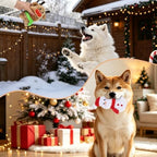 PAWCHIE Halloween Christmas Squeaky Dog Toys, 4 Pack Halloween Dog Toys for Chewers, Interactive Squeaky Plush Pumpkin Bat Elk Snowman Stuffed Dog Toy for Small Medium Large Breed, Funny Pet Gifts - Image 7