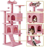 Yaheetech 70in Multi-Level Sturdy Cat Tree, Condo, Sisal Scratching Posts - Image 4