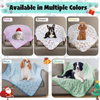 Blue Dog Blanket for Puppy Accesssories Boy, Blue Dog Stuff for Small Kitten Indoor Cats, Washable Soft Puppy Essentials Supplies - Image 4