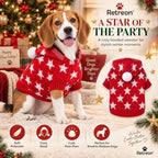 Dog Sweater for Medium Dogs Girl Boy Winter, Dog Clothes, Red, L - Image 7