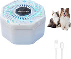 Cat Litter Deodorizer – 99% Odor Removal, Ozone Rechargeable Air Purifier for Pets, Strong Odor Eliminator for Litter Box,Toilet, Closet,Shoe,Garage-Filterless Odor Remover,Quiet Air Freshener