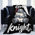 Sleepy Knight Blanket Throw Gift for Girls Women 80"X60" by Unknown