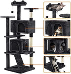 Yaheetech 70in Multi-Level Sturdy Cat Tree, Condo, Sisal Scratching Posts - Image 3