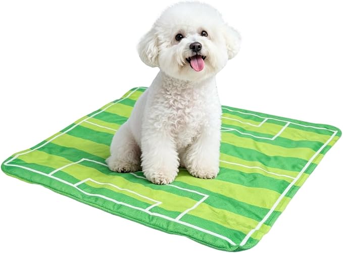 FIFA Dog Cooling Mat, Cooling Blanket for Dogs,Washable, S | Official FIFA 2026, non-slip foldable, 19.6x15.7in, for dogs cats, S