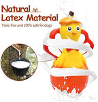 Malier 3 Pack Thanksgiving Turkey Latex Dog Toys, Interactive Play Dog Toys for Small Medium Dogs - Image 3
