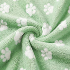 Horaldaily Green Dog Paw Shape 3D Textured Throw Blanket 40x50 - Image 5