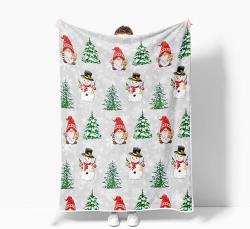 Christmas Throw Blanket Soft and Warm Throw Blankets for Couch Sofa Bed Winter Holiday Decorative Cozy Blanket Blanket 50"x60" - Image 3