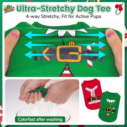 BINGPET Dog Christmas Outfit, 2PCS - Image 3