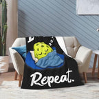Sleepy Pickleball Blanket Throw Gift for Girls Women 80"X60" - Image 2