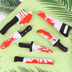 FOIMAS 6pcs Catnip Toys,Knife Shaped Catnip Toys Horror Teething Chew Plush Toys for Cat Kitten Teeth Cleaning Inreractive Toys Indoor Outdoor Halloween Christmas - Image 4