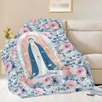 Virgin Mary Throw Blanket Christian Religious Scripture Catholic Spiritual Stuff Gifts for Adults Women Soft Cozy Warm Plush Fluffy Fuzzy Fleece Blanket Decor 40''X50'' - Image 2