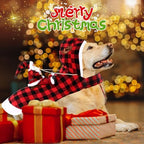 BWOGUE Santa Dog Costume, Dog Christmas Outfit, Santa Rider Costume XL Size - Image 2