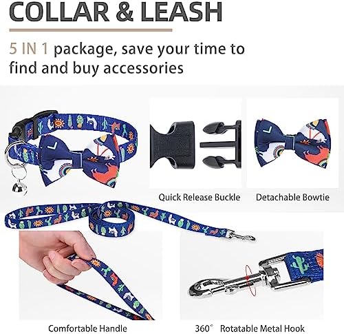 PUPTECK Dog Harness, Collar and Leash Set No Pull for Small Medium Sized - Image 3