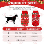 Reginary 9 Pack Dog Christmas Costume Xmas Sweaters Headband Scarf Set Christmas Dog Cat Sweaters Costume Winter Warm Small Dogs Clothes Adjustable Xmas Hair Hoop Headwear for Pet Accessories (L) - Image 2