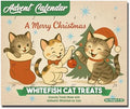 2026 Christmas Cat Advent Calendar | 24 Days - Crunchy Whitefish Cat Treats by BlueWolfCalendarCompany