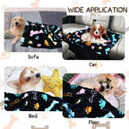 Rezutan Blanket for Large Dogs & Cats Soft Reversible Cute Paw 40"x31" - Image 6