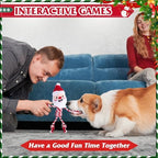 PUPTECK Christmas Dog Squeaky Chew Toys 3 Pack - Image 4