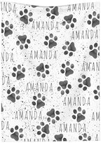 Personalized Dogs Name Blanket, Custom Dog Name Truck Blankets, Gift for Girls Personalized Dogs Name Lover, 30"x40" Soft Lightweight Plush Throw Blanket for Couch Bed Sofa Decoration by JUNYI