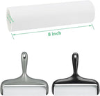 8 inch Large Surface Roller Refills for Scotch-Brite Pet Hair Pickup Extra Sticky Large Lint Roller 60 Sheets per Refill Pack of 5 Total 300 Easy-Tear Adhesive Sheets