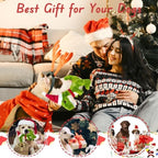 Christmas Plush Dog Squeaky Toys, Xmas Interactive Tough Chew Toys - Image 7