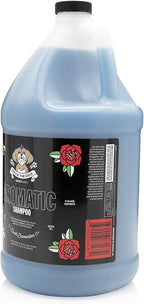 Bark2Basics Rock the Dog Aromatic Lavender Calming Pet Shampoo, 1 Gallon | Concentrated, Lavender Essential Oil and Chamomile Calm and De-Stress Dogs, Brightens Coats, Grooming Wash, Groomer Grade