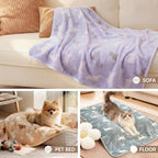 Luciphia 3 Pack Cute Cat Blankets Cozy Small Throw for Pet Puppy,23"x16" - Image 6