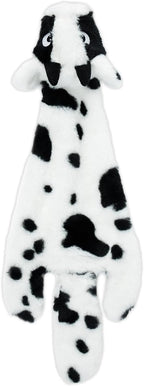 Best Pet Supplies Squeaky Dog Toys with Soft Durable Fabric for Small, Medium and Large Pets Interactive Toy for Indoor Play, Supports Active Biting and Play - Cow, Small