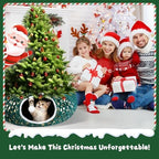 Cat Tunnel Bed Under Christmas Tree, 3FT Folding Kitten Tunnels - Image 2