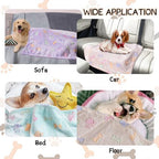 Rezutan Blanket for Large Dogs & Cats Soft Reversible Cute Paw 40"x31" - Image 5