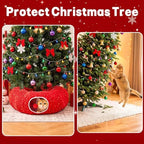 Christmas Tree Cat Tunnel with 40 Cat Toys, Christmas Tree Skirt - Image 4