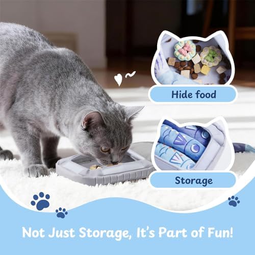 Nocciola Sardines Catnip Toys for Indoor Cats - 3 Pack Cat Toys Fish with Pouch, Cat Nip Toys Cat Kicker Toy with Crinkle Paper, Interactive Cat Toy for Kitten Enrichment, Cat Gifts - Image 2