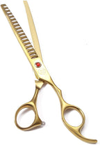 Professional Dog Grooming Scissors Set, 7 Inch/8 Inch Pet Grooming Scissors Chunkers Shears for Dog, Curved Dog Grooming Scissors, Thinning Shears for Dog with Grooming Comb | Pet Grooming Chunkers Shears for Dog, Curved Dog Grooming Scissors, Thinning...