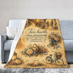 Wedding Couple Blanket Romantic Love Throw Stuff Gifts 80"x60" - Image 2