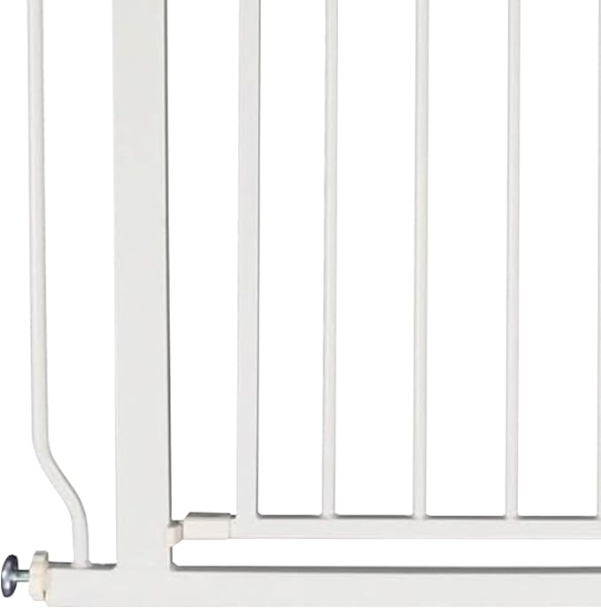 BalanceFrom Easy Walk-Thru Safety Gate for Doorways and Stairways with Auto-Close/Hold-Open Features, 30-Inch Tall, Fits 29.1-33.8 Inch Openings, White | 30" Tall Gate for Doorways and Stairways with Auto-Close/Hold-Open