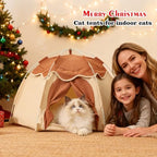 Gigreinc Cat Tent for Indoor, Indoor Dog House,Kitten Tent for Small Dogs - Image 6