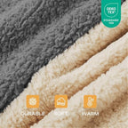 Luciphia Premium Fleece Pet Blanket for Small Medium Dogs Puppy Soft Sherpa Calming Cat Throw Blankets(Beige,41x31 inches) - Image 2