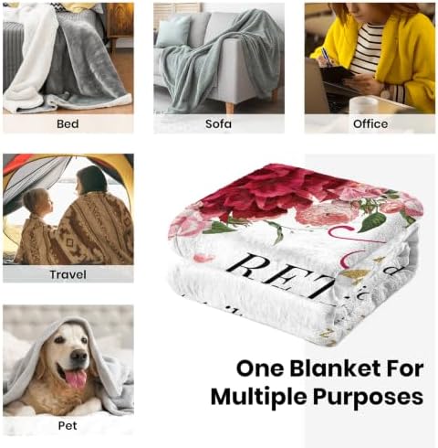 Retirement Blanket Gifts for Women, Farewell Gifts for Coworkers - Image 7
