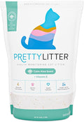 PrettyLitter Health Monitoring Cat Litter, Calm Aloe, 6 lb. Bag | Up to 1 Month Supply, Non-Clumping, Advanced Odor Control, Automatic Litter Box Compatible, Color Changing Silica Crystals