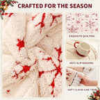 Christmas Couch Cover, Christmas Plush Sofa Cover for Dog Pet 1PC - Image 4