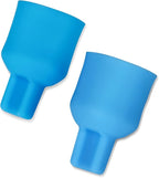 Cepheus 2 Pack Rubber Cap Replacement Compatible with Pagoda Drinking Fountain, Ceramic 360 Pet Fountain
