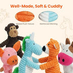 HGB 5 Pack Squeaky Dog Toys for Puppies Small Medium Dogs - Image 4