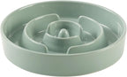 Havniva Slow Feeder Dog Bowls, Ceramic Dog Bowl Slow Feeder for Fast Eater | 3.2 Cups Puzzle Dog Food Bowl, Slow Feeding Bowls for Large Dogs, Non-Slip Rubber Base, Anti-Choking