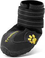 TRUE LOVE Dog Shoes Waterproof Anti-Slip Rain Boots with Reflective TLS3961